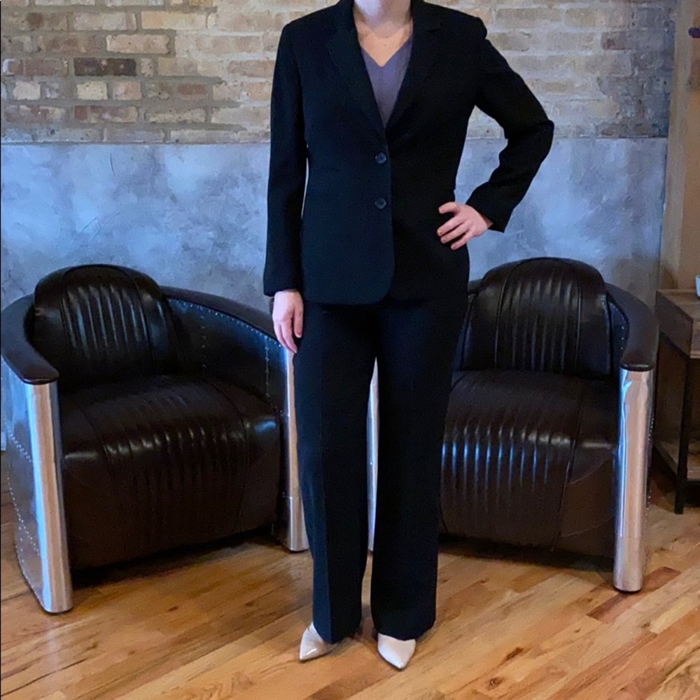 Black Jones New York pants suit - women - 6